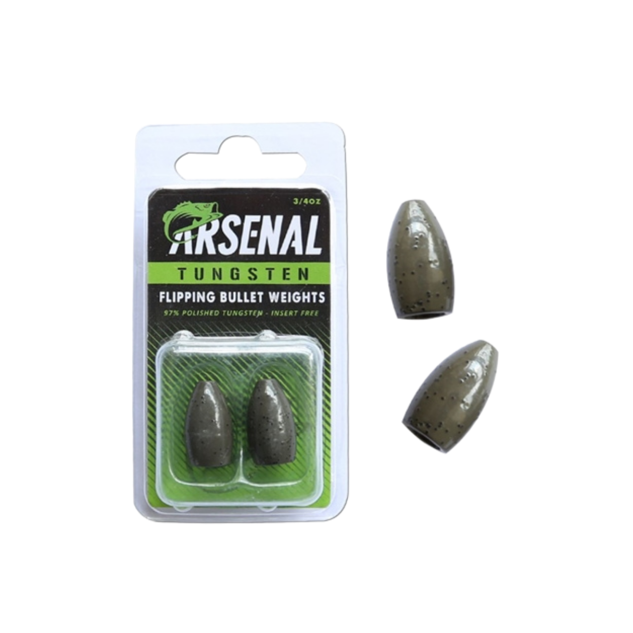 ARSENAL FISHING CORP TUNGSTEN FLIPPING WEIGHT IMAGE