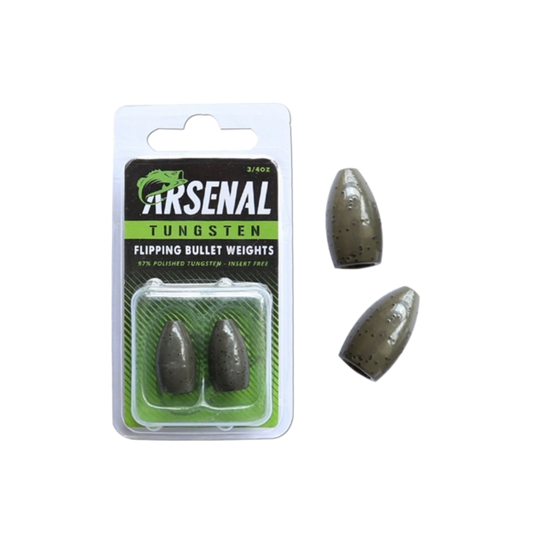 ARSENAL FISHING CORP TUNGSTEN FLIPPING WEIGHT 2PK IMAGE