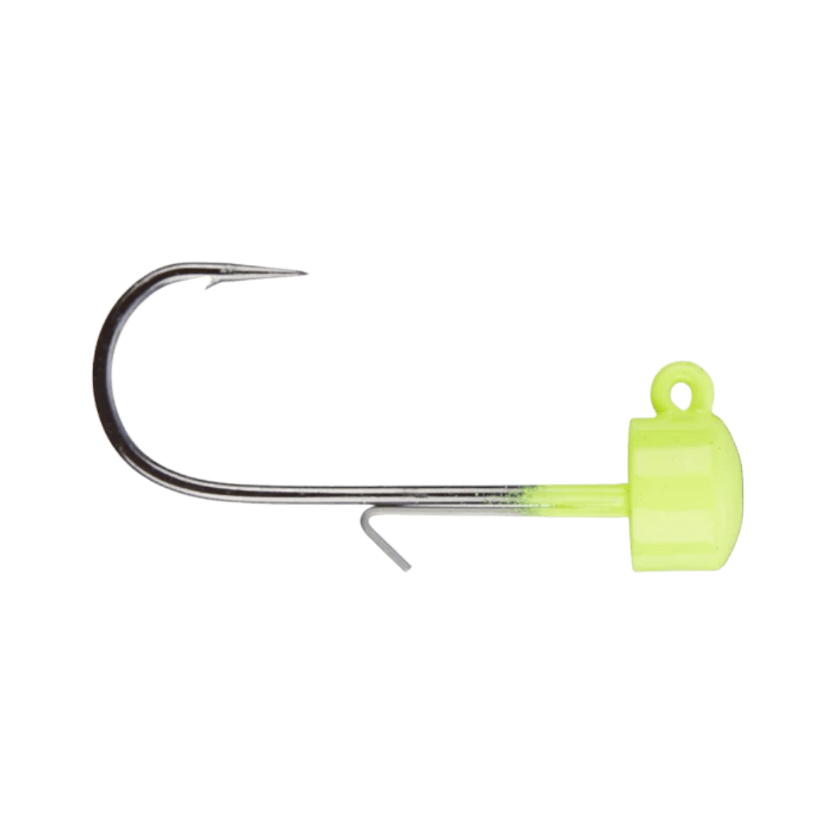 ARSENAL FISHING CORP DEADLY NEDLY JIG HEADS – 4PK (1/10 OZ, 2/0) CHARTREUSE