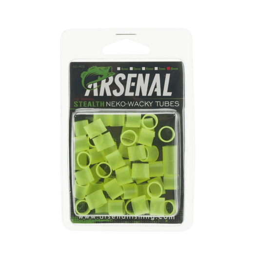 ARSENAL FISHING CORP STEALTH NEKO-WACKY TUBES 50PK CHART
