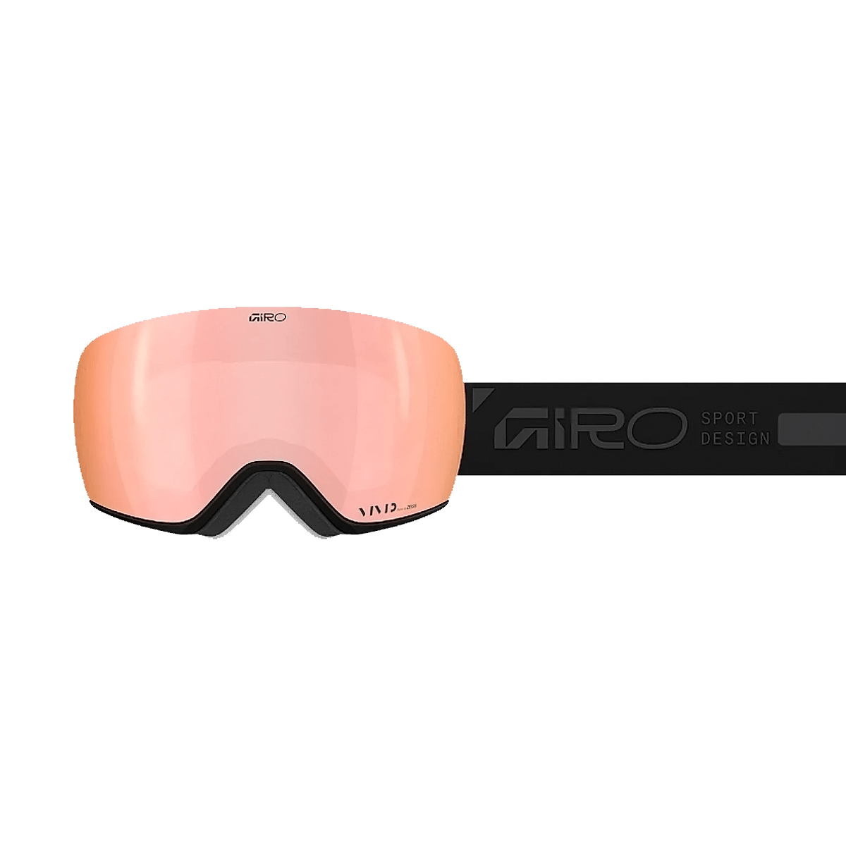 ARTICLE II GOGGLE BLACK RAILS ROSE GOLD