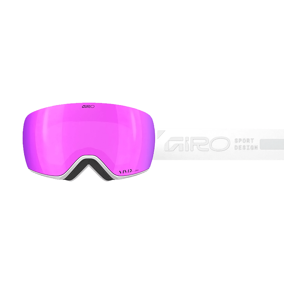 ARTICLE II GOGGLE WHITE RAILS PINK