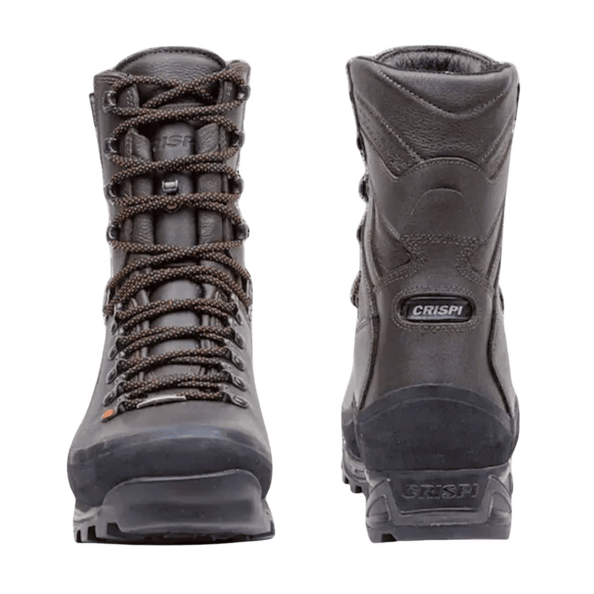 CRISPI WILD ROCK 800 EFX 10" BOOTS - BROWN - FRONT AND BACK VIEW