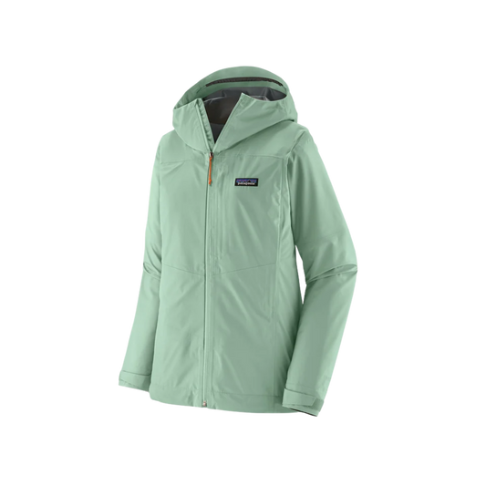 PATAGONIA WOMENS BOULDER FORK RAIN JACKET THIN ICE