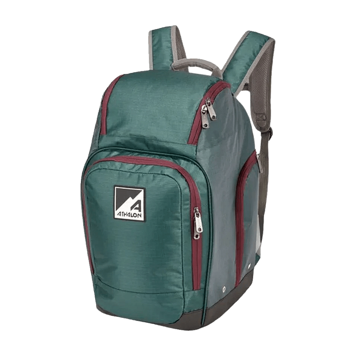 ATHALON ALPINE SKI BOOT BAG GREEN/CRANBERRY
