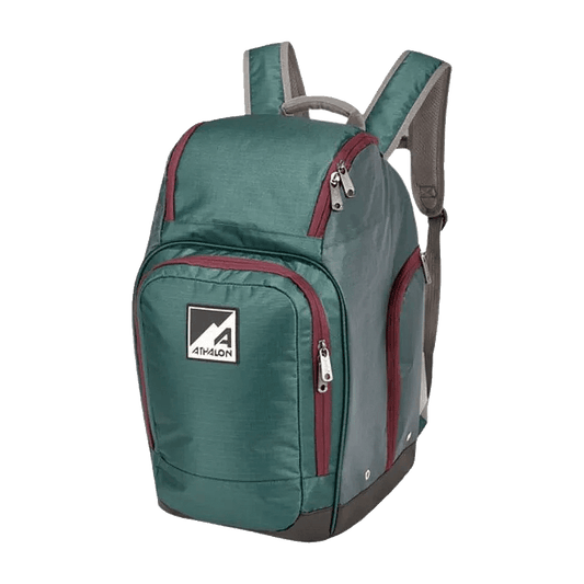 ATHALON ALPINE SKI BOOT BAG GREEN/CRANBERRY