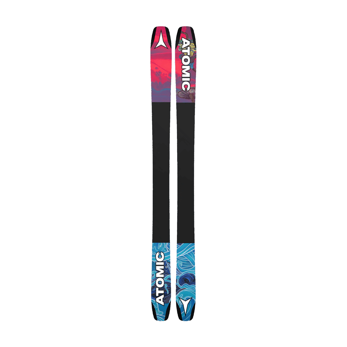 ATOMIC BENT 100 SKIS 2025 BACK GRAPHIC