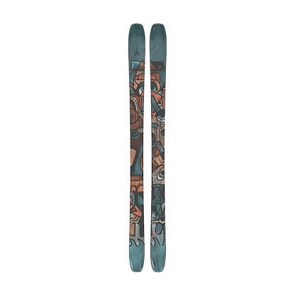 ATOMIC BENT 90 SKIS 2025 FRONT GRAPHIC