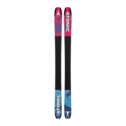 ATOMIC BENT 90 SKIS 2025 BACK GRAPIC