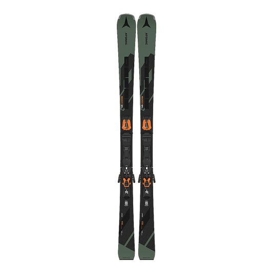 ATOMIC REDSTER Q7.8 REVOSHOCK C SKIS + MI 12 GW BINDINGS 2025