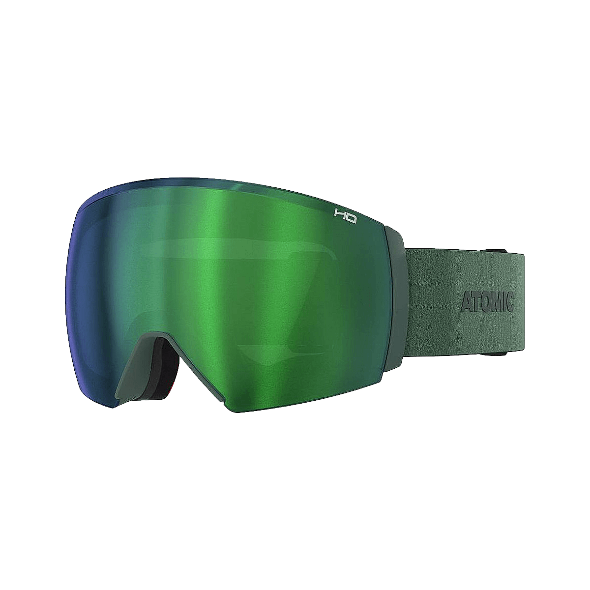 ATOMIC REVENT Q HD GOGGLES 2025 GREEN