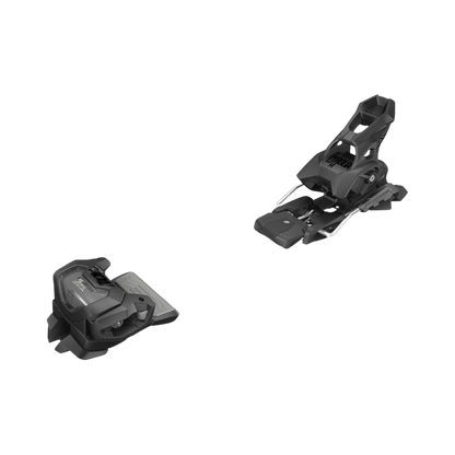 TYROLIA ATTACK 14 GRIPWALK 110 MILLIMETER SKI BINDINGS – BLACK – 2024 - FRONT ANGLE VIEW