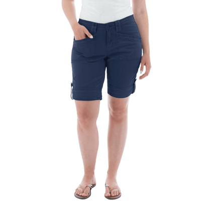AVENTURA WOMEN'S ARDEN V2 ORGANIC SHORT - INSIGNIA BLUE - FRONT