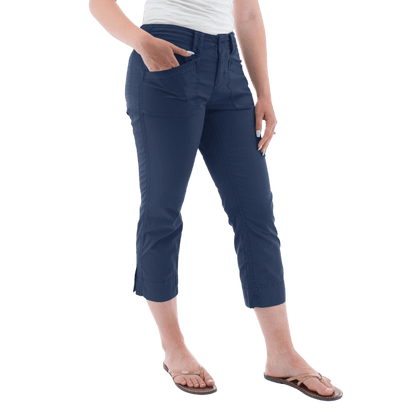 AVENTURA ARDEN ORGANIC COTTON CROP PANTS WOMENS - INSIGNIA BLUE