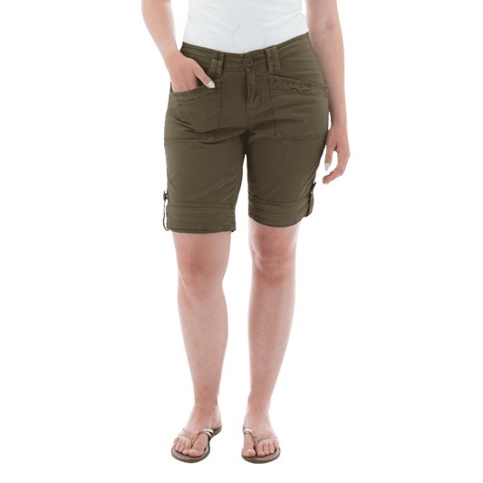 AVENTURA ARDEN ROLL-UP ORGANIC SHORT WOMENS - GRAPE LEAF