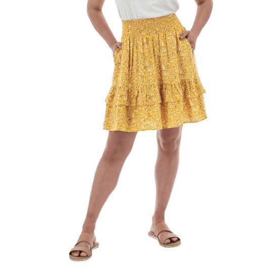 AVENTURA DELL SKIRT - GOLDEN CREAM
