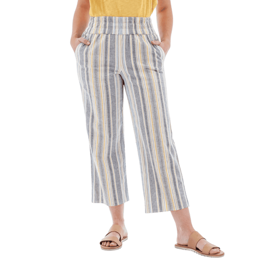 AVENTURA SHORELINE CROP PANTS WOMENS - CASHMERE BLUE