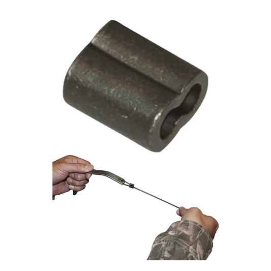 AVERY GHG DECOY CORD CRIMPS 24PK BLACK