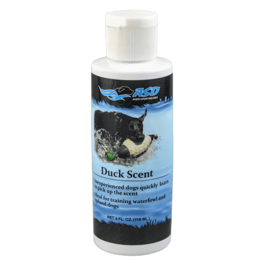 AVERY DOG TRAINING - DUCK SCENT - FRONT VIEW