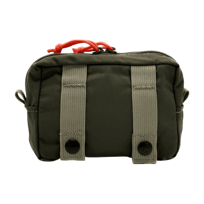 ALASKA GUIDE CREATIONS BELT POUCH - RANGER GREEN - BACK VIEW
