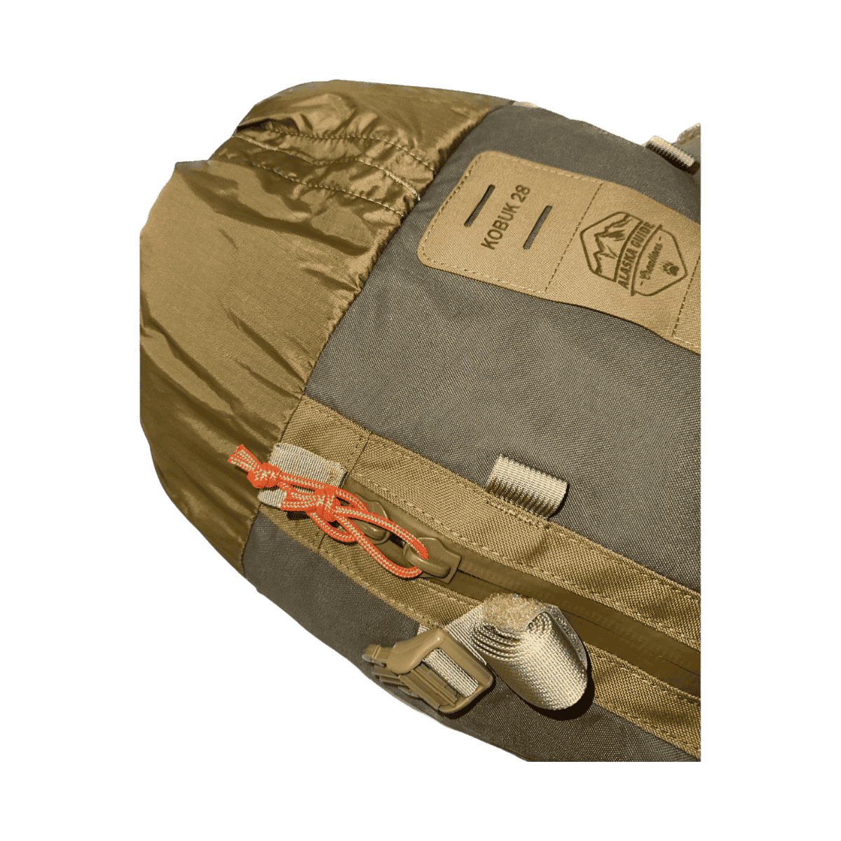 ALASKA GUIDE CREATIONS KOBUK 28 WITH KOBUK FRAME - RANGER GREEN- CLOSER VIEW