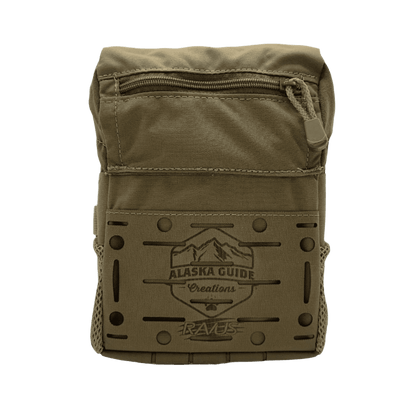 ALASKA GUIDE CREATIONS RAVUS FLEX BINO PACK - COYOTE BROWN