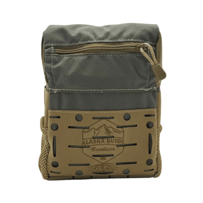 ALASKA GUIDE CREATIONS RAVUS FLEX BINO PACK - RANGER GREEN
