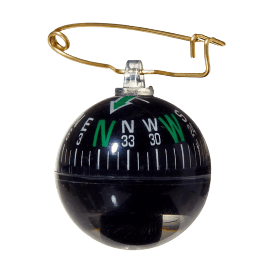 ALLEN LIQUID FILLED BALL COMPASS BLACK NORTH SIDE