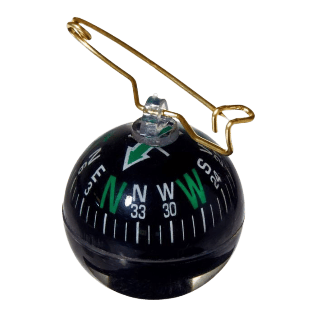 ALLEN LIQUID FILLED BALL COMPASS BLACK NW SIDE