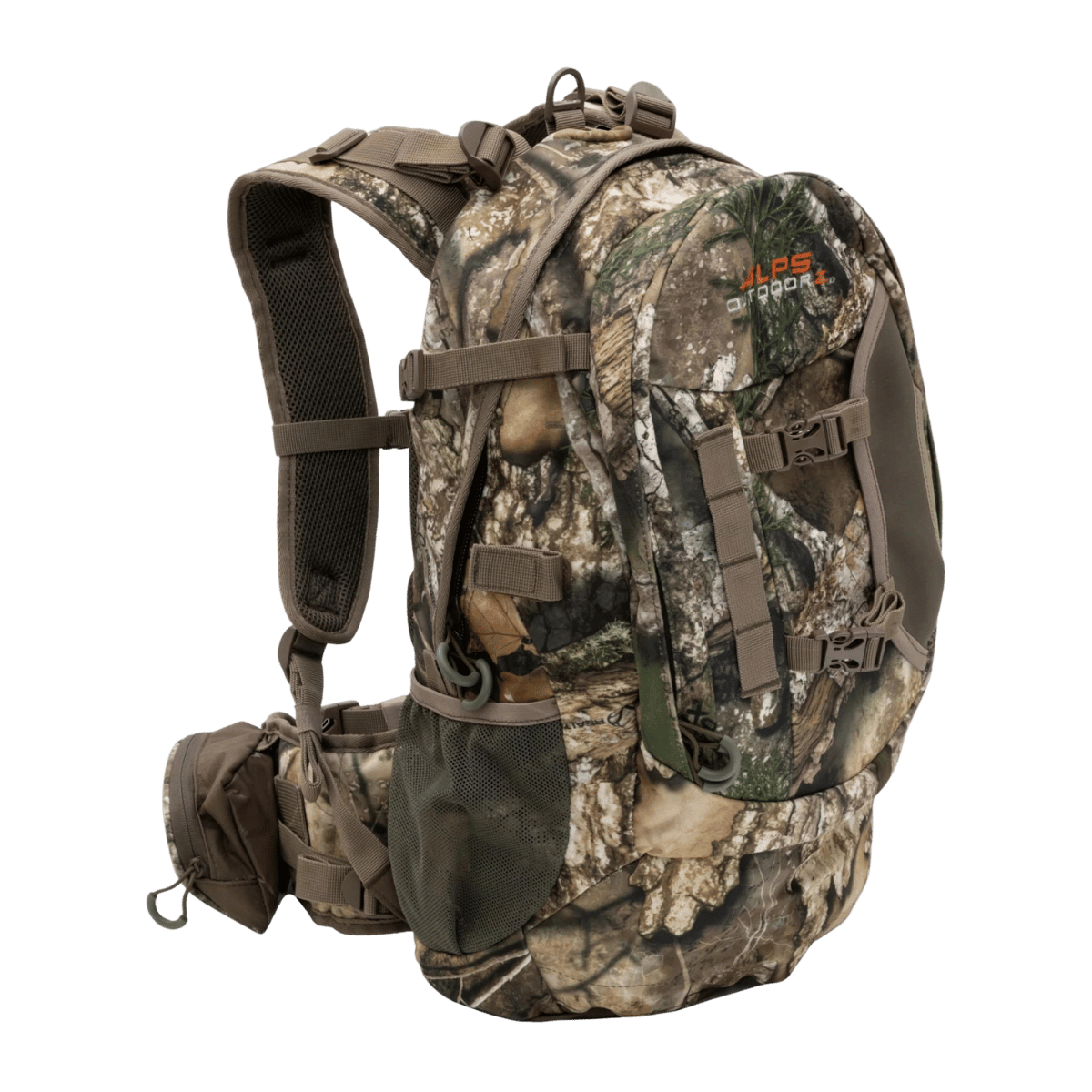 ALPS OUTDOORZ PURSUIT BOW BACKPACK 44L - APX - SIDE FRONT VIEW