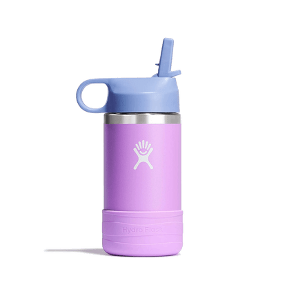 HYDRO FLASK 12OZ KIDS WIDE MOUTH BOTTLE WITH STRAW CAP ANEMONE