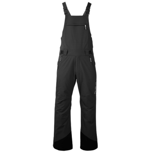 ARCTICA SIDE ZIP BIB OVERALL - BLACK