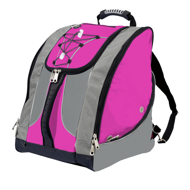EVERYTHING BOOT BAG PINK GRAY