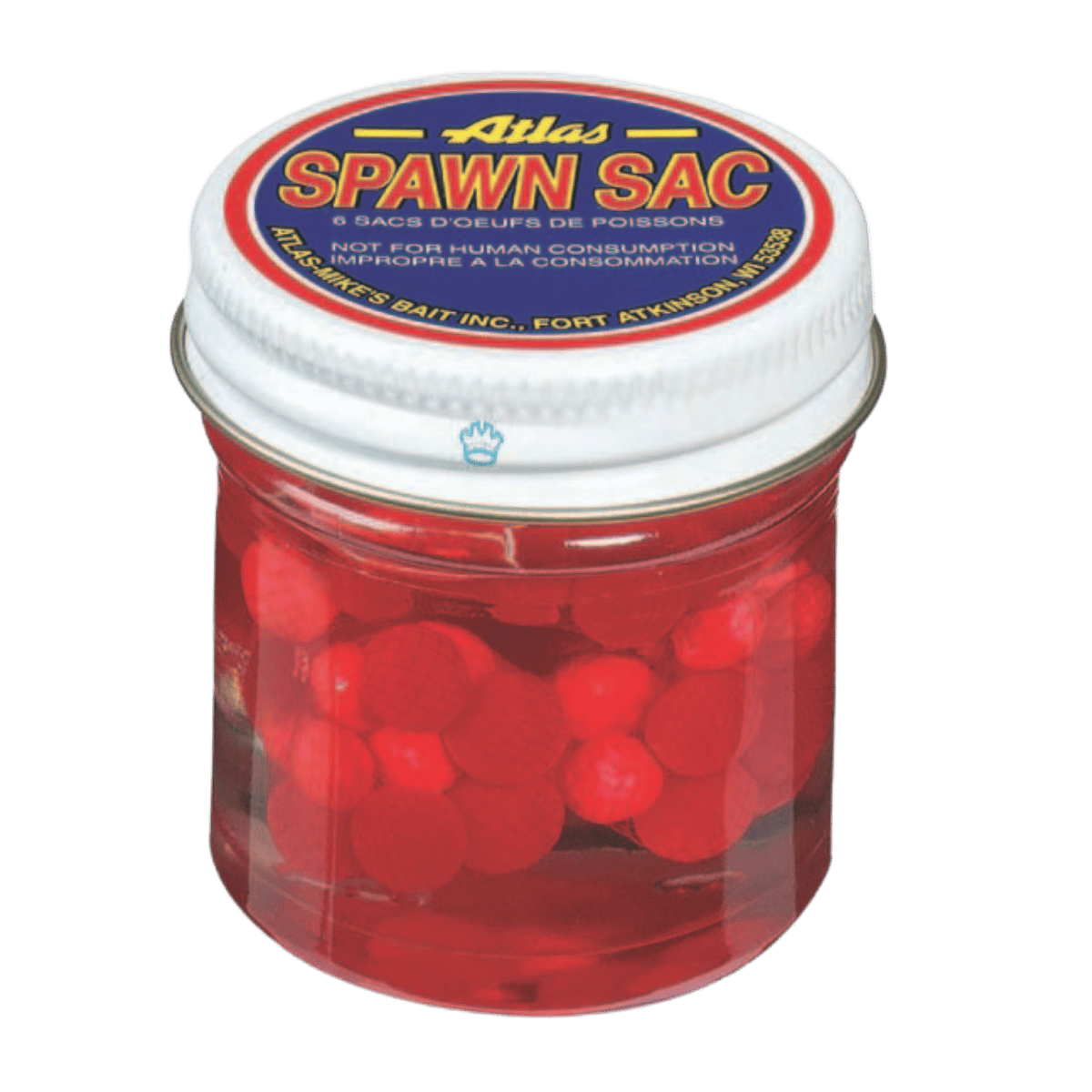 ATLAS FLOATING SPAWN SACS 6PK RED