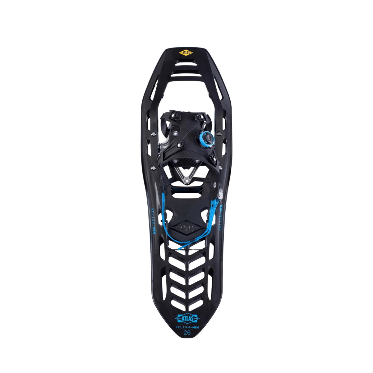 ATLAS SNOWSHOE HELIUM-MTN - BLACK - TOP VIEW