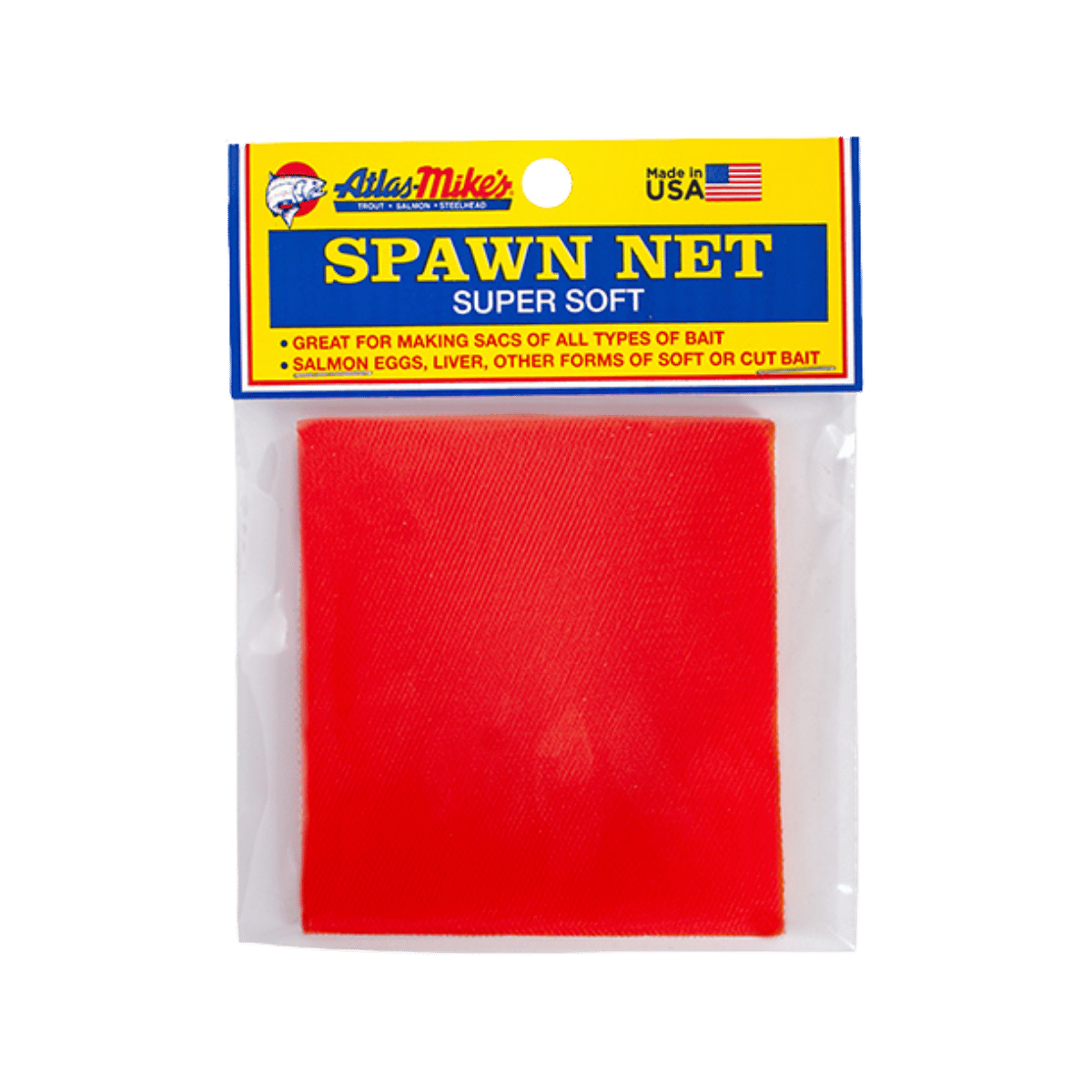 ATLAS SPAWN NET 3X3 SQUARES ORANGE