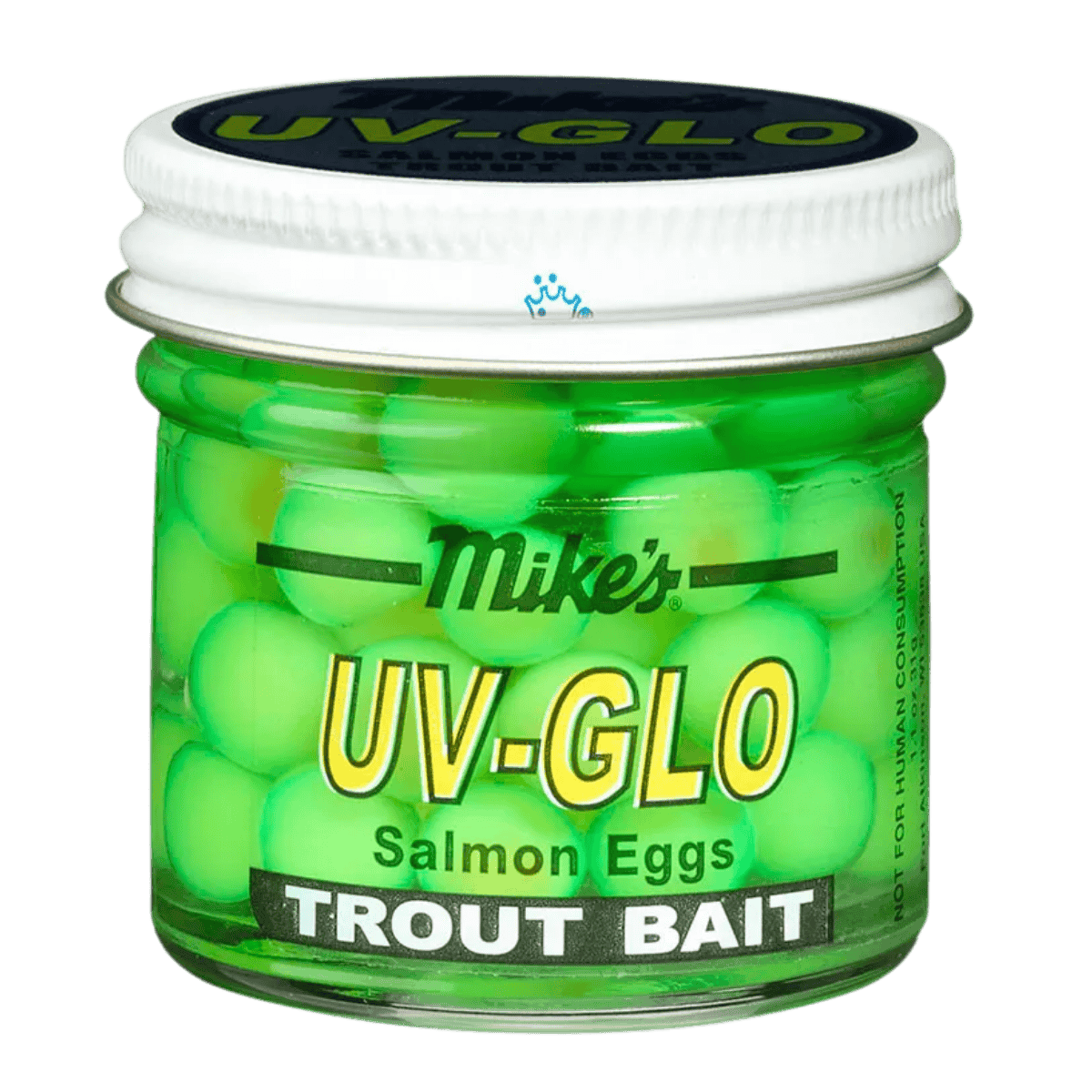 ATLAS UV GLO SALMON EGGS - 1.1 OZ - CHARTREUSE