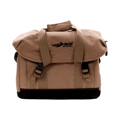 AVERY PRO TRAINER'S BAG - FIELD KHAKI/BROWN - FRONT VIEW