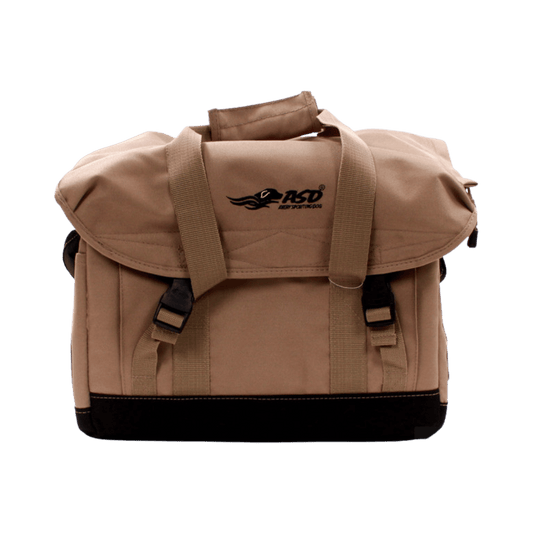 AVERY PRO TRAINER'S BAG - FIELD KHAKI/BROWN - FRONT VIEW