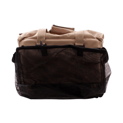 AVERY PRO TRAINER'S BAG - FIELD KHAKI/BROWN - BACK VIEW