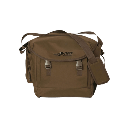 AVERY TRAINER'S SIDE BAG - FIELD KHAKI/BROWN - FRONT VIEW
