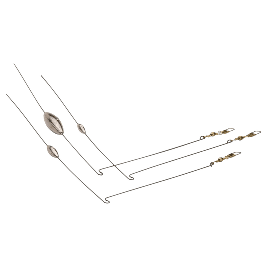 BULLET WEIGHTS LEAD BOTTOM BOUNCER 6PK - NATURAL 1 OZ