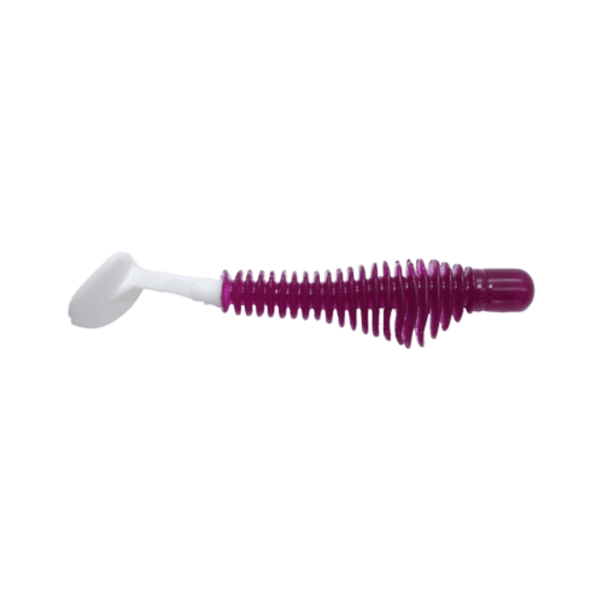 B-FISH-N PULSER PADDLE TAIL PURPLE WHITE TAIL IMAGE