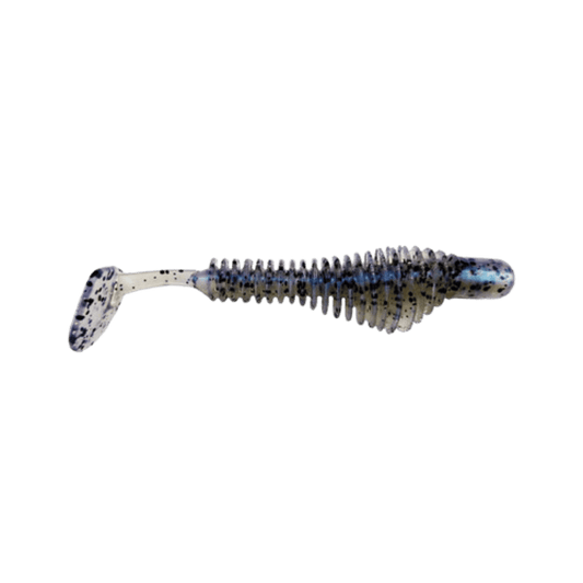 B-FISH-N PULSER PADDLE TAIL 8PK 3.25IN OYSTERSHELL