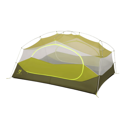 NEMO EQUIPMENT AURORA BACKPACKING TENT - NOVA GREEN - WITHOUT COVER VIEW