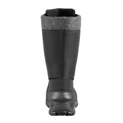 BAFFIN WOMEN'S JESS TALL FASHION TUNDRA-RATED BOOT - BLACK - BACK VIEW