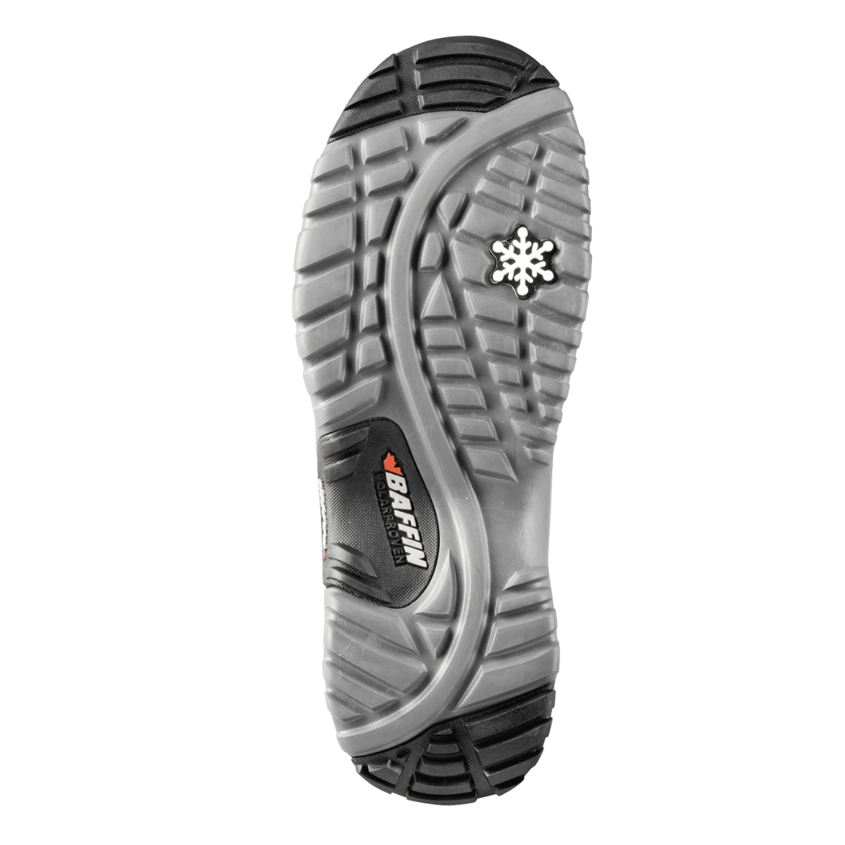 BAFFIN WOMEN'S JESS TALL FASHION TUNDRA-RATED BOOT - BLACK - BOTTOM SOLE VIEW