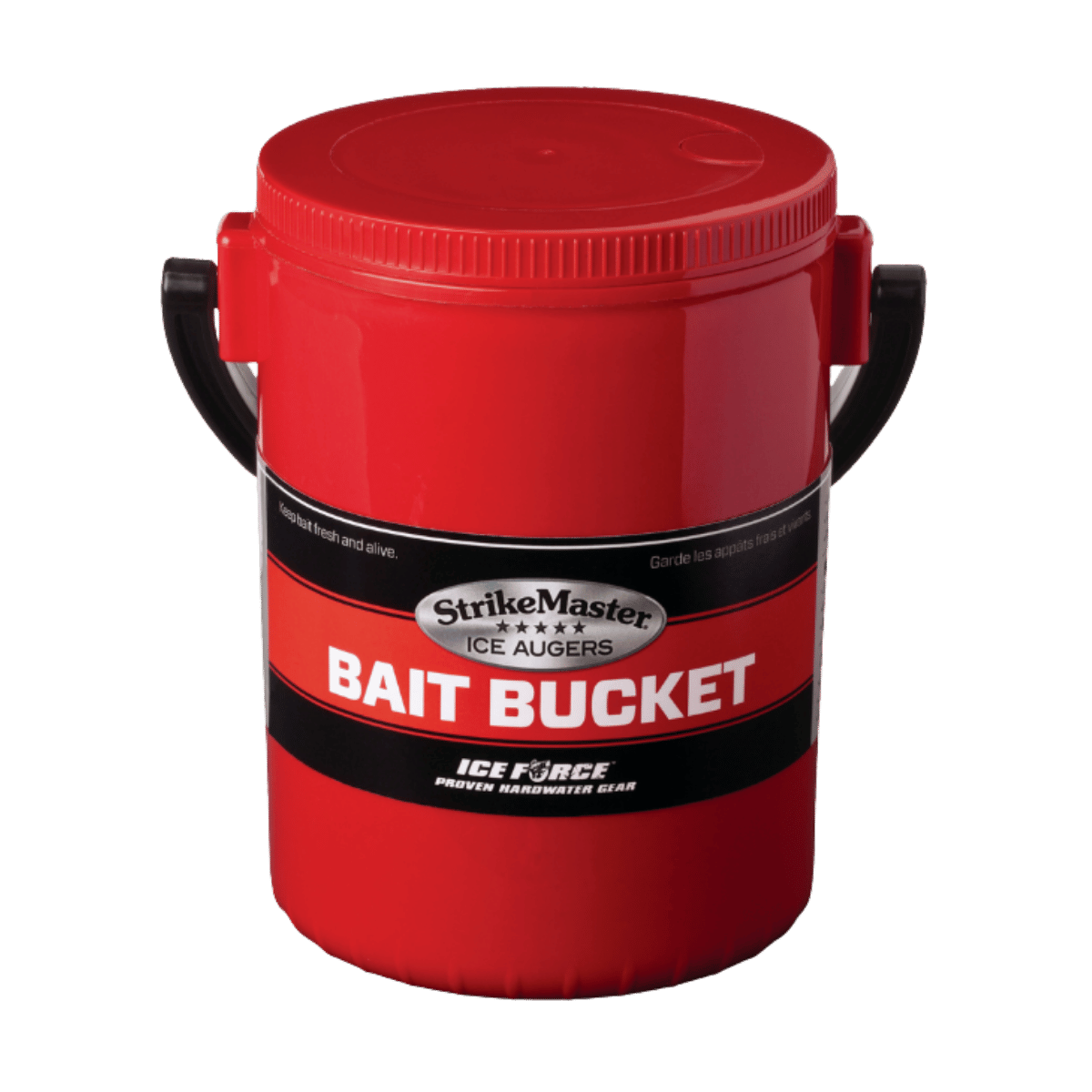 STRIKEMASTER BAIT BUCKET - RED