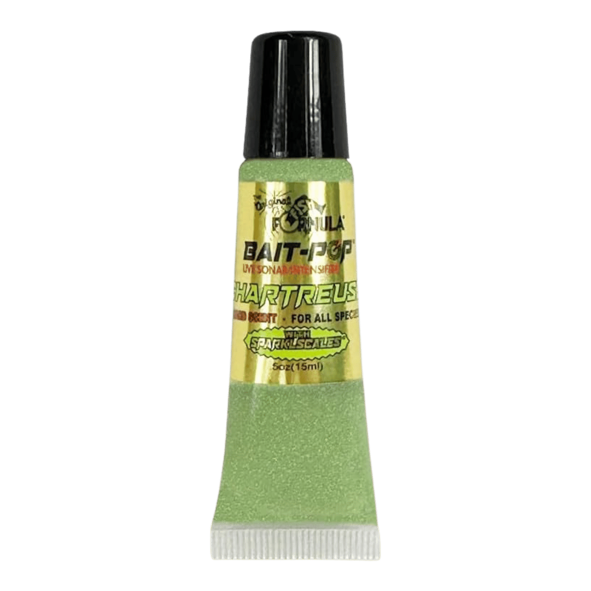 BAIT-POP LIVE SONAR INTENSIFIER SCENTED -CHARTREUSE PACKAGING