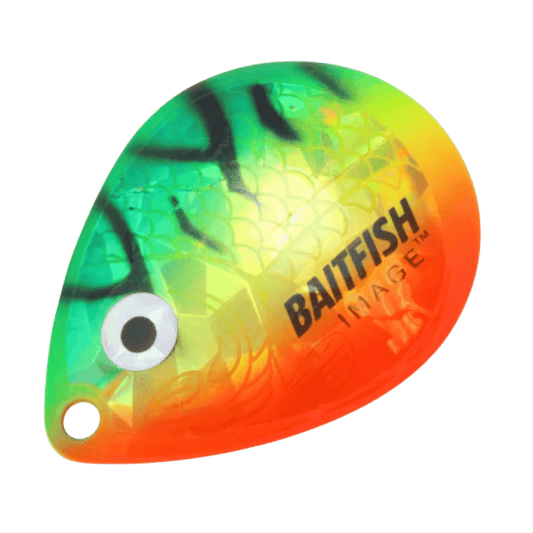 NORTHLAND BAITFISH-IMAGE CO BLADES 3BG #4 - FIRETIGER